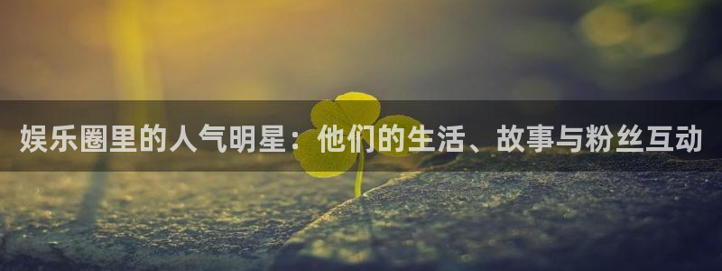 富邦娱乐：娱乐圈里的人气明星：他们的生活、故事与粉丝互动
