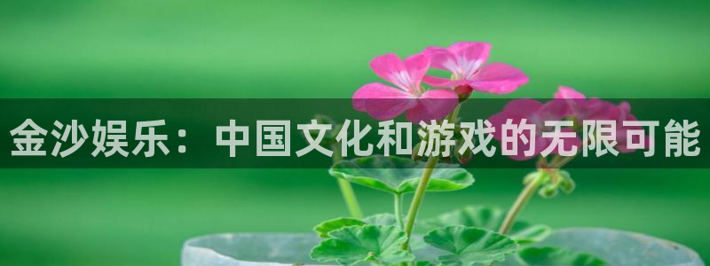 富邦娱乐：金沙娱乐：中国文化和游戏的无限可能